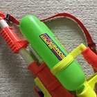 Vintage 1990 Larami Super Soaker 200 Water Gun Blaster With Strap Tested Vgc