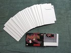  25  Game Holders  tray  New Remakes Snes Box Super Nintendo Cardboard Inserts