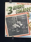 Las Tres Alegres Comadres 1952 Lilia Prado Amalia A  Original Mexican Lobby Card