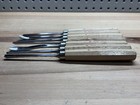 Set Of 7  Wood Chisel Gouges Solingen Germany 7105 7302 7506 7404 7506 8508 9508
