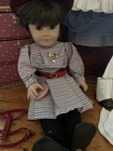Vtg  American Girl Samantha Doll W steamer Trunk  Accessories clothes  Etc 