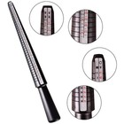 Ring Sizer Gauge Mandrel Finger Sizing Measure Stick Standard Tool Sliver