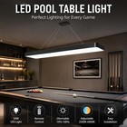 Led Billiard   Pool Table Light Hanging Over For Black