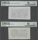 3rd Issue 15c Sherman grant Specimen With Reverse Certified Fractional Currency 