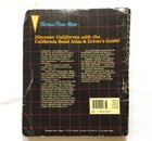 California Thomas Bros Road Atlas Drivers Guide Vintage 80 s Ca Fold Out Map