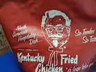 Rare 1950s Canada  Kentucky Fried Chicken Bucket Warmer Bag