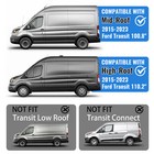 For Ford Transit 110 2  100 8  15-23 Driver Left Side Cargo Door Window Glass