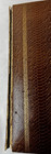 Rand Mcnally Premier World Atlas Snakeskin Gold Leaf 1953 Hc