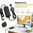 19v Dc Power Supply Ac Adapter Charger Cord Fits 1927 Inch Lg Led Lcd Monitor