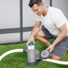 Bestway Flowclear 1 500 Gph 120v Above Ground Swimming Pool Water Filter Pump