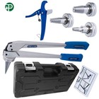 Pex Expansion Tool Kit With 1 2  3 4  1  Expansion Heads   Tube Cutting Plier