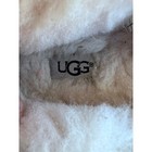 Ugg Dakota Black Suede Wool Lined Moccasin Slippers Womens 7 5612