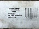 Computech 3000  Weather Station Analyzer   Nhra  Drag Racing  Sprint Car