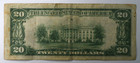 1929  20 National Currency Federal Reserve Bank Note St Louis H00024897a
