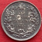 1902h Canada 25 Cents - Ef au - Lot 9242