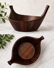 Htf Mcm Dansk Ihq Staved Teak  830 Viking Salad Bowl Denmark Jens Quistgaard