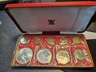 1969 Bahamas - Official Proof Set  9  W  4 Silver - Royal Mint Pkg - 2 87 Oz Asw