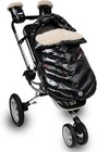 7 Am Enfant Polar Igloo Convertible Car Seat Stroller Black Quilted Sherpa Ls200
