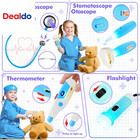 Doctor Kit For Kids  15 Pcs Doctor Kit For Toddlers 3-5  Kids Doctors Play Set W