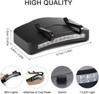 2x Ultra Bright Hand Free Led Clip On Cap Light For Fishing Camping Baseball Cap