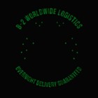 B-2 Worldwide Logistics Mop Overnight Delivery Iran Usaf Squadron Patch - Hammer