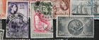 Barbados  Qeii 1953  Sc 236-44  246-7 251-3  254-5  Used  Scv 20  Nice  