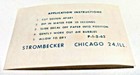 Strombecker Vintage Decal Sheet For Jaguar  Cooper Maserati Ferrari   Corvette 