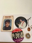 Vintage Lot Of Elvis Presley Collectibles
