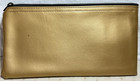 U S National Bank Gold Zipper Money Bag Omaha  nebraska Ne 