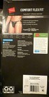 6 Pack Medium Hanes Comfort Flex Fit Men s String Bikini New  Nib