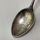 Flower March 1 1905 Sterling Vintage Souvenir Spoon Collectible
