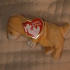 Ty Basket Beanies Grace Yellow Bunny Rabbit Plush Beanbag W  Tag 1998