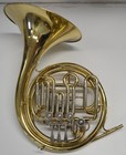 Used York Double French Horn With Case