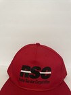 Vintage Rsc Rental Service Corporation Red Snapback Hat