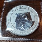 2021 Canada  2 Fine Silver  3 4oz 9999 Argent Silver Deep Cameo Uncirculated 
