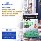 Snow Joe Enviro Blend Ice Snow Melt  Safe For Concrete   Plants  50 Lb