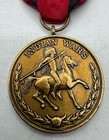 Vintage Us Army Military Indian Wars Service Medal Award Full Size Badge Remake