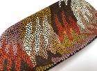 Vintage Australian Aboriginal Coolamon Hand Carved Painted Dot Art Wooden