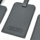 Rimowa Black Leather Luggage Tag For Carry On   Check In Suitcase 2018