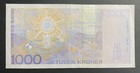 Norway Banknote 1000 Kroner 2001 P -52a Spl xf