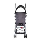 Gray Baby Umbrella Stroller With Black Canopy For Boys   Girls