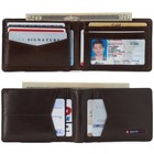 Alpine Swiss Bifold Wallet  Men s Slim Leather Wallet  Rfid Blocking  Gift Box