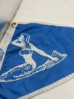 Vintage Taylor Co  Blue Mermaid Image Boat Marine Nylon Pennant Flag 9x17   