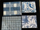 Vintage French Pierre Frey Beausoleil Collection Sample Lot Of 4 16  X 12 1 4 