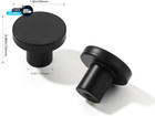 10 Pack Cabinet Knobs Black Kitchen Cabinet Knobs Round Dresser Drawer Knobs