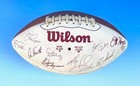 All-time Nfl Quarterbacks Official Signed Ball John Elway Jim Kelly Dan Marino