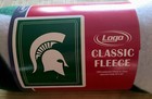 Michigan State Spartans Fleece Throw Blanket 50  X 60  Team Colors Free Shipping