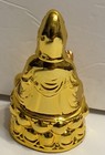 4 5    Gold Buddhism  Gilt Kwan-yin Guanyin Bodhisattva Statue
