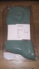 Honor The Gift Weathered Graphic Crew Socks Sage Cotton 1 Pair Size 12-14