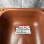 Cambro Restaurant Booster Seat 200bc Dual Height Brown   Maroon Plastic Usa